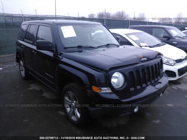 1C4NJRFB3FD244940 - 2015 JEEP PATRIOT LATITUDE BLACK photo 1