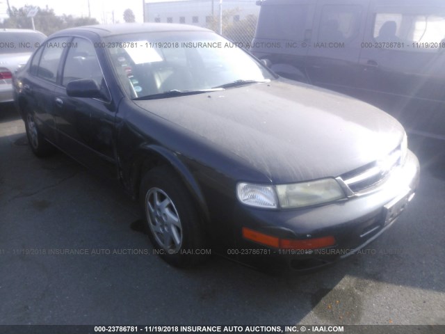 JN1CA21D9WM921256 - 1998 NISSAN MAXIMA GLE/GXE/SE BLACK photo 1