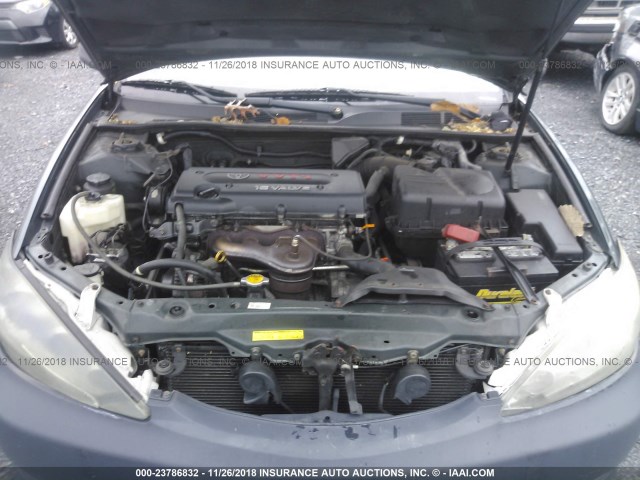 4T1BE32K45U411309 - 2005 TOYOTA CAMRY LE/XLE/SE GRAY photo 10