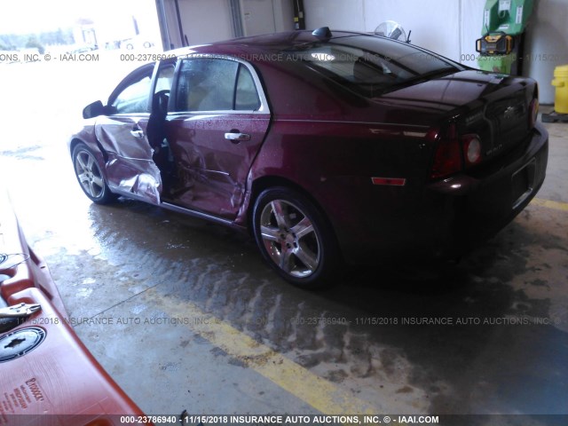 1G1ZC5E08CF348529 - 2012 CHEVROLET MALIBU 1LT RED photo 3