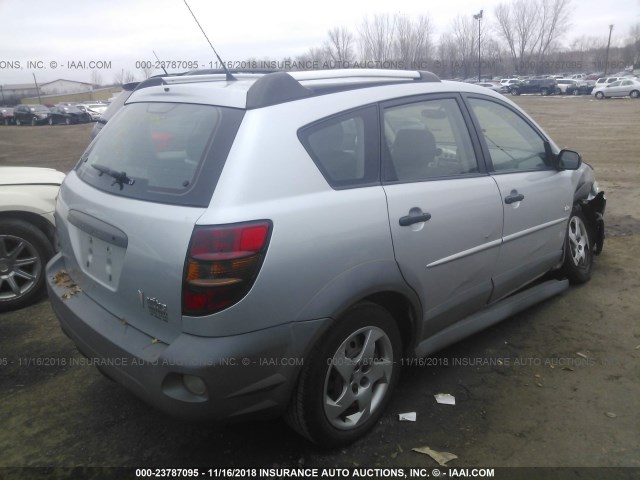 5Y2SL67857Z415593 - 2007 PONTIAC VIBE SILVER photo 4