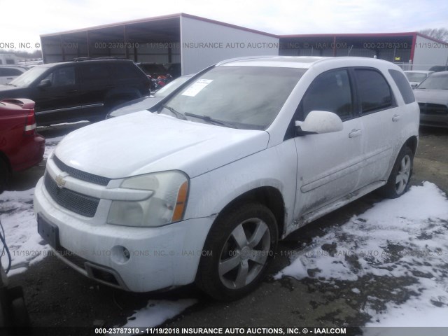 2CNDL737586031835 - 2008 CHEVROLET EQUINOX SPORT BLACK photo 2