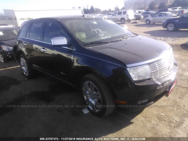 2LMDJ8JC0ABJ05224 - 2010 LINCOLN MKX BLACK photo 1