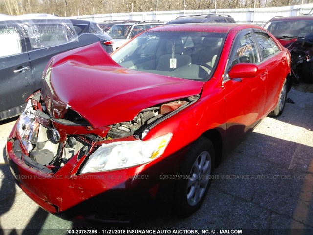 4T4BE46K79R107466 - 2009 TOYOTA CAMRY SE/LE/XLE 红色 照片 2