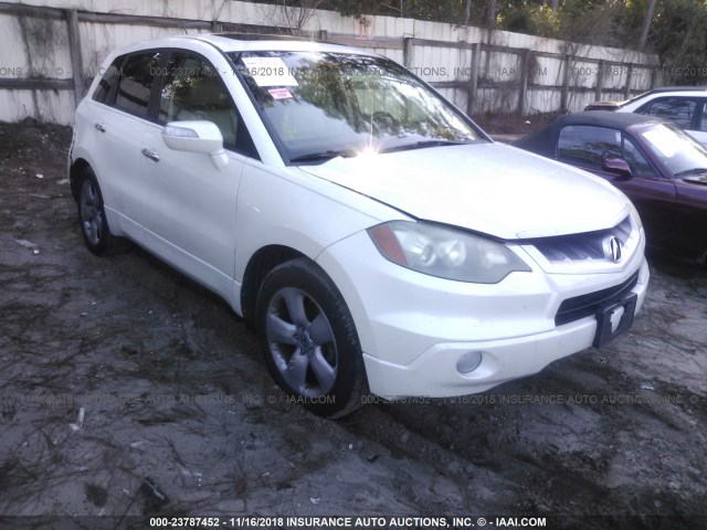 5J8TB18248A019581 - 2008 ACURA RDX WHITE photo 1