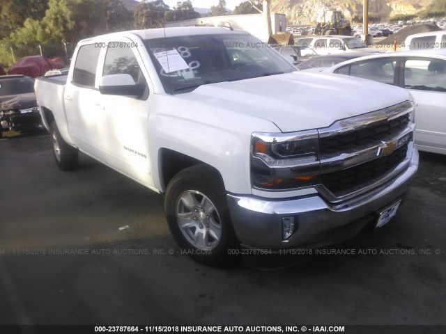 3GCPCRECXJG388767 - 2018 CHEVROLET SILVERADO C1500 LT WHITE photo 1