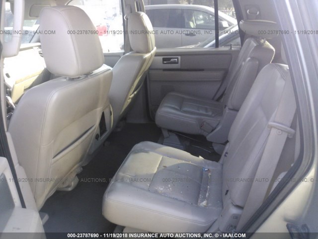 1FMFU19599LA14151 - 2009 FORD EXPEDITION LIMITED SILVER photo 8