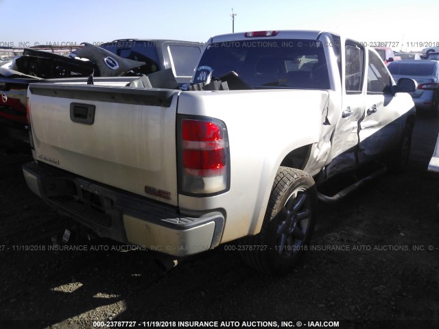 2GTEK638281294389 - 2008 GMC NEW SIERRA K1500 DENALI SILVER photo 4