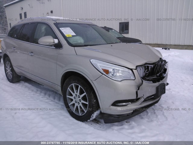 5GAKVBKD8FJ247731 - 2015 BUICK ENCLAVE BEIGE photo 1