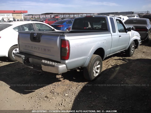 1N6DD26T03C469964 - 2003 NISSAN FRONTIER KING CAB XE GRAY photo 4
