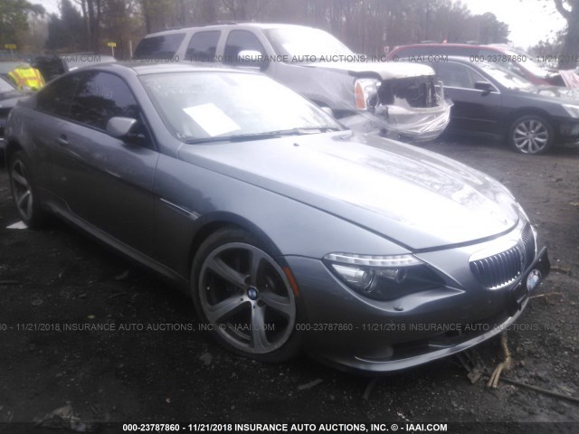 WBAEA53509CV92242 - 2009 BMW 650 I GRAY photo 1