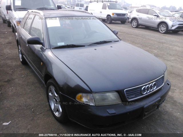 WAUGD28D3XA000906 - 1999 AUDI A4 2.8 AVANT QUATTRO BLACK photo 1