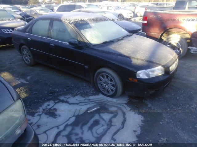 YV1TS592X51391985 - 2005 VOLVO S80 2.5T BLACK photo 1