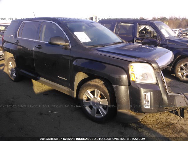 2GKALMEK0D6290819 - 2013 GMC TERRAIN SLE BLACK photo 1