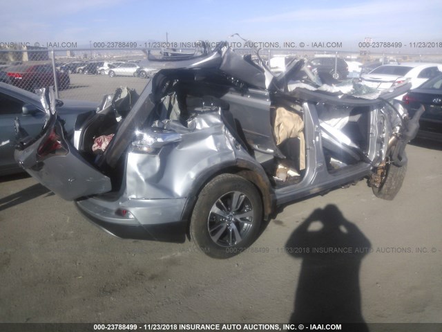 2T3WFREV5JW444537 - 2018 TOYOTA RAV4 ADVENTURE/XLE Gümüş foto 4