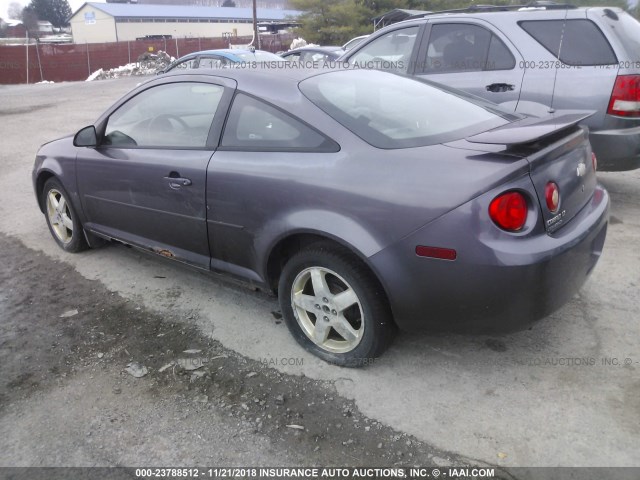 1G1AL15F367664025 - 2006 CHEVROLET COBALT LT PURPLE photo 3