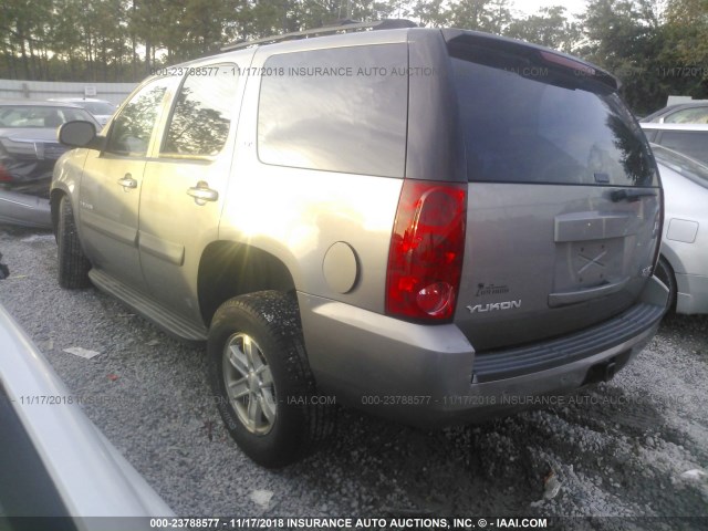 1GKFC13J77R212058 - 2007 GMC YUKON TAN photo 3