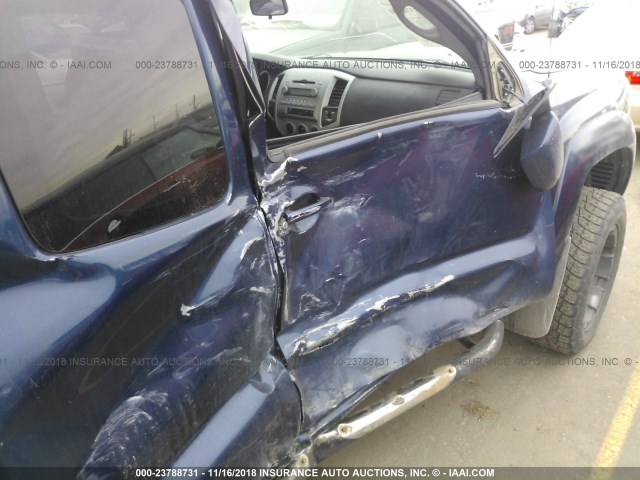 5TEUU42N47Z399995 - 2007 TOYOTA TACOMA ACCESS CAB ლურჯი ფოტო 6