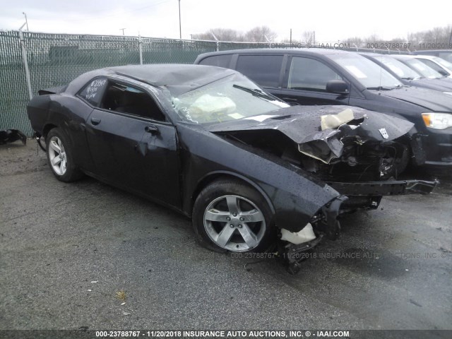 2C3CDYAG5EH212038 - 2014 DODGE CHALLENGER SXT BLACK photo 1