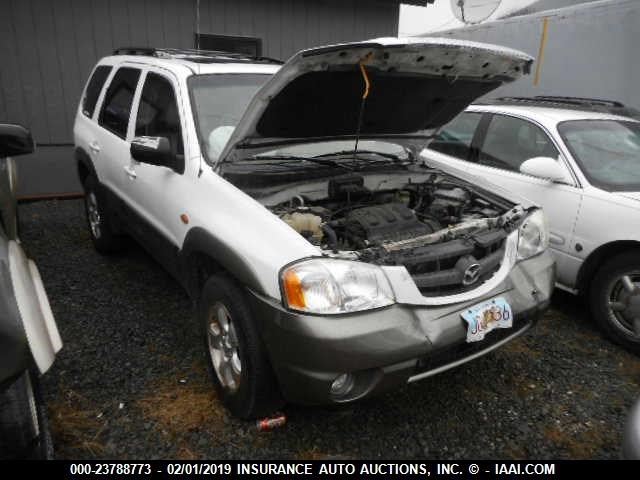 4F2CU08112KM30710 - 2002 MAZDA TRIBUTE LX/ES WHITE photo 1