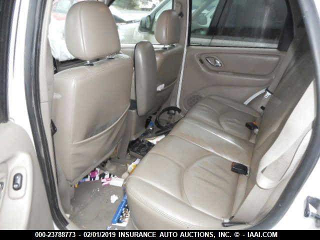 4F2CU08112KM30710 - 2002 MAZDA TRIBUTE LX/ES WHITE photo 8