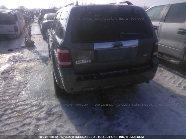 1FMCU94G69KA86215 - 2009 FORD ESCAPE LIMITED GRAY photo 3