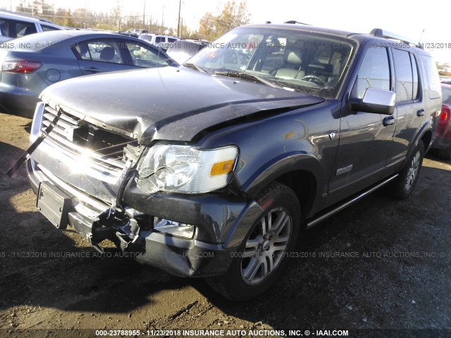 1FMEU75807UA35038 - 2007 FORD EXPLORER LIMITED GRAY photo 2