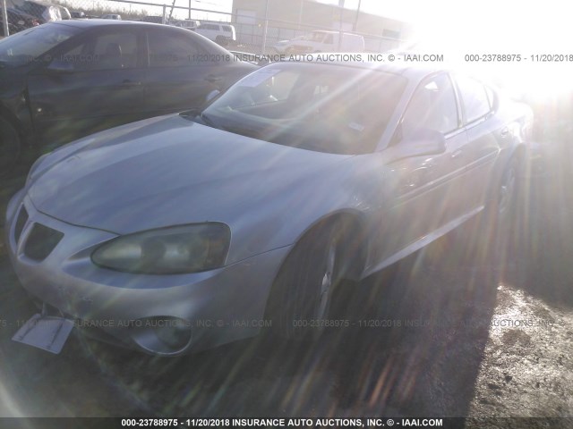 2G2WP552261255330 - 2006 PONTIAC GRAND PRIX SILVER photo 2