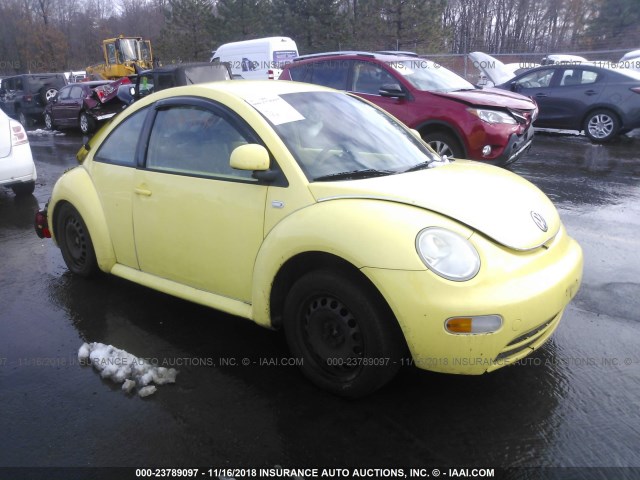 3VWBA21C6YM421589 - 2000 VOLKSWAGEN NEW BEETLE GL 黄色 照片 1