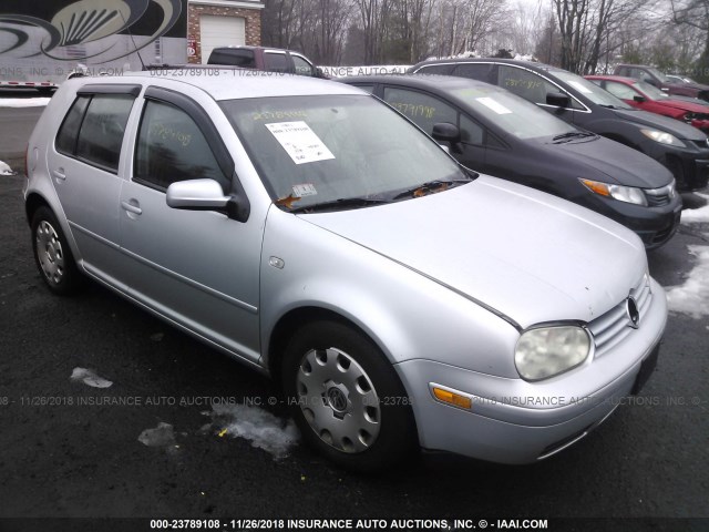 9BWFL61J144038062 - 2004 VOLKSWAGEN GOLF GL SILVER photo 1