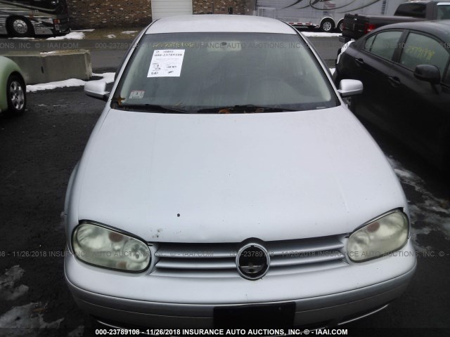 9BWFL61J144038062 - 2004 VOLKSWAGEN GOLF GL SILVER photo 6