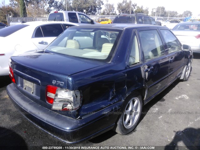 YV1LS5576W2554371 - 1998 VOLVO S70 Dark Blue photo 4