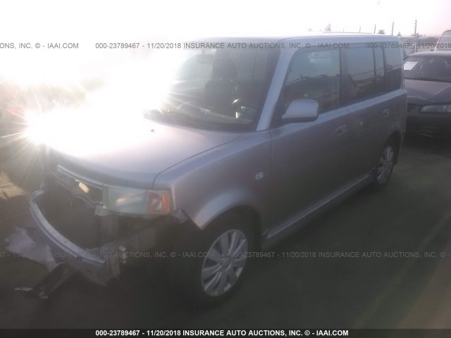 JTLKT324954025646 - 2005 TOYOTA SCION XB Gümüş foto 2