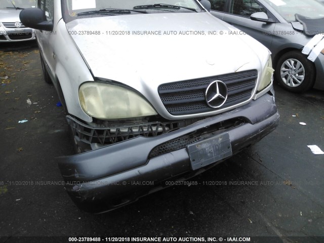 4JGAB54E0XA057879 - 1999 MERCEDES-BENZ ML 320 GRAY photo 6