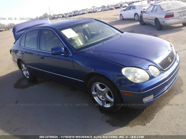 JT8BD68S2W0038388 - 1998 LEXUS GS 300 BLUE photo 1