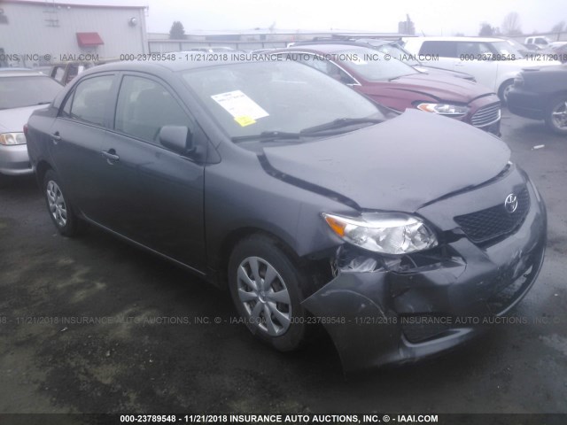 JTDBL40E59J012851 - 2009 TOYOTA COROLLA LE/XLE GRAY photo 1