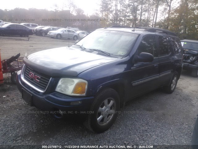 1GKES16S346195923 - 2004 GMC ENVOY XL BLUE photo 2