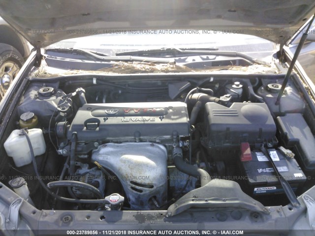 4T1BE32K83U665490 - 2003 TOYOTA CAMRY LE/XLE/SE Մոխրագույն լուսանկար 10