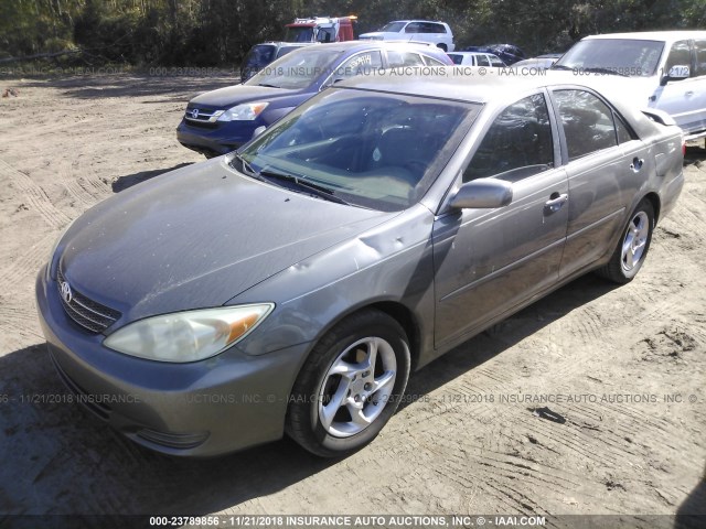 4T1BE32K83U665490 - 2003 TOYOTA CAMRY LE/XLE/SE Մոխրագույն լուսանկար 2