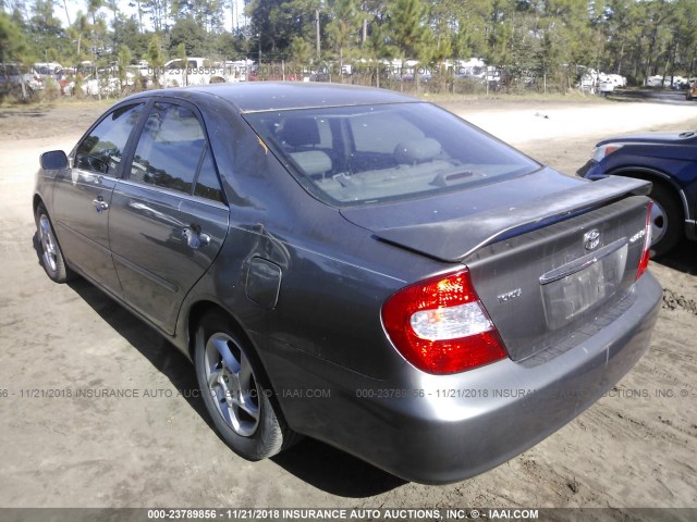 4T1BE32K83U665490 - 2003 TOYOTA CAMRY LE/XLE/SE Մոխրագույն լուսանկար 6
