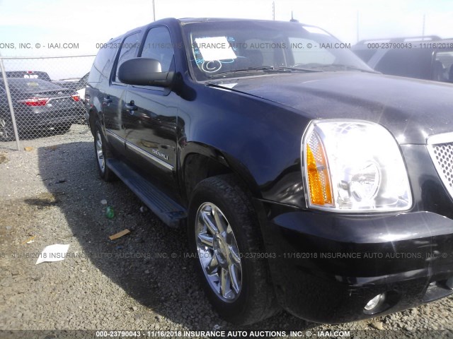 1GKS1MEF4CR234012 - 2012 GMC YUKON XL DENALI BLACK photo 6