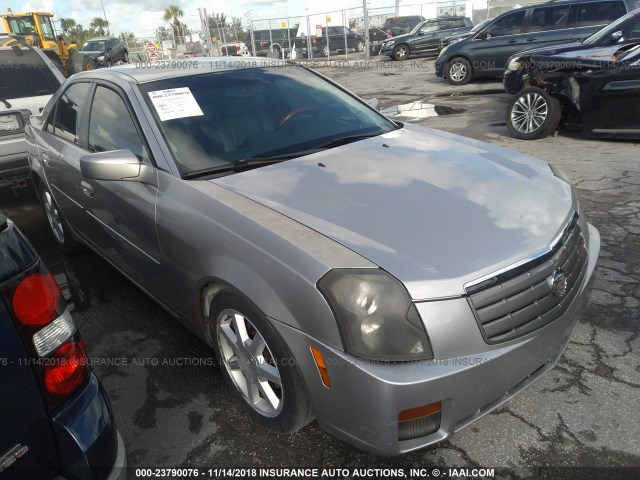 1G6DP567X50118338 - 2005 CADILLAC CTS HI FEATURE V6 SILVER photo 1