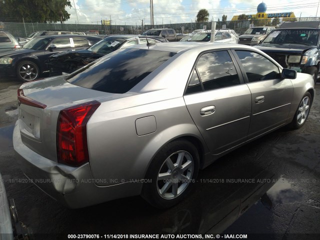 1G6DP567X50118338 - 2005 CADILLAC CTS HI FEATURE V6 SILVER photo 6