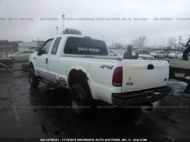 1FTSX31S11EB83497 - 2001 FORD F350 SRW SUPER DUTY WHITE photo 3