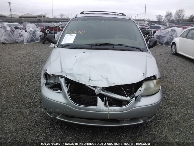 2D4GP54LX3R351068 - 2003 DODGE GRAND CARAVAN ES SILVER photo 6