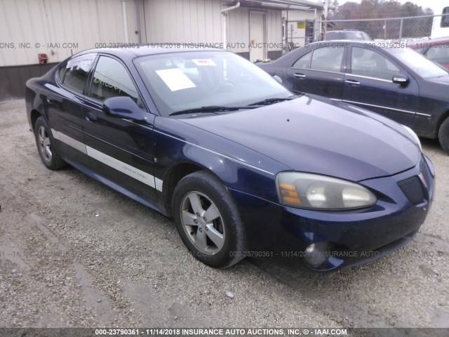 2G2WP552981138931 - 2008 PONTIAC GRAND PRIX Մուգ կապույտ լուսանկար 1