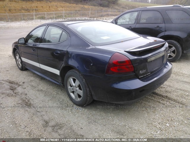 2G2WP552981138931 - 2008 PONTIAC GRAND PRIX Մուգ կապույտ լուսանկար 3