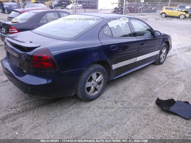 2G2WP552981138931 - 2008 PONTIAC GRAND PRIX Մուգ կապույտ լուսանկար 4