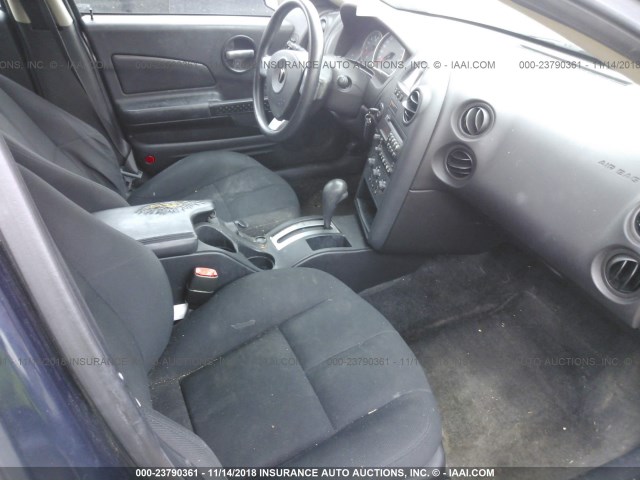 2G2WP552981138931 - 2008 PONTIAC GRAND PRIX Մուգ կապույտ լուսանկար 5