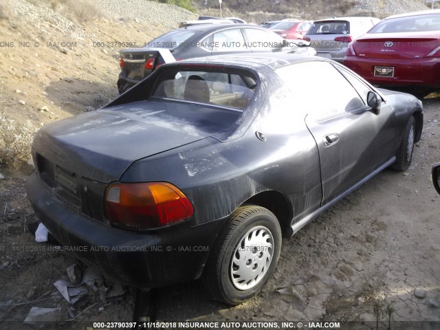 JHMEG1242RS002758 - 1994 HONDA CIVIC DEL SOL S BLACK photo 4